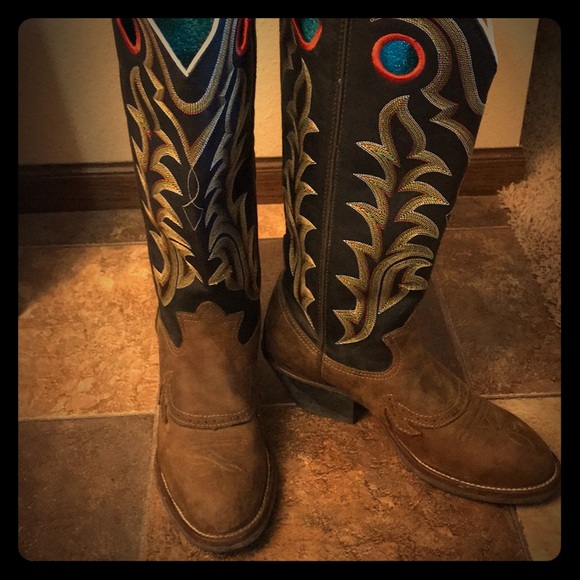 high top western boots